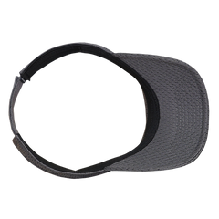 DECKY 3014 Mesh Jersey Visor, Curved Bill, Hook & Loop Closure