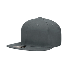 Decky 361 6-Panel High Profile Structured Cotton Blend Snapback Hat