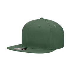 Decky 361 6-Panel High Profile Structured Cotton Blend Snapback Hat