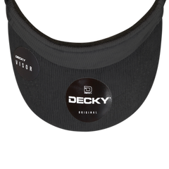 DECKY 4004 Corduroy Visor, One Size, Hook & Loop Closure
