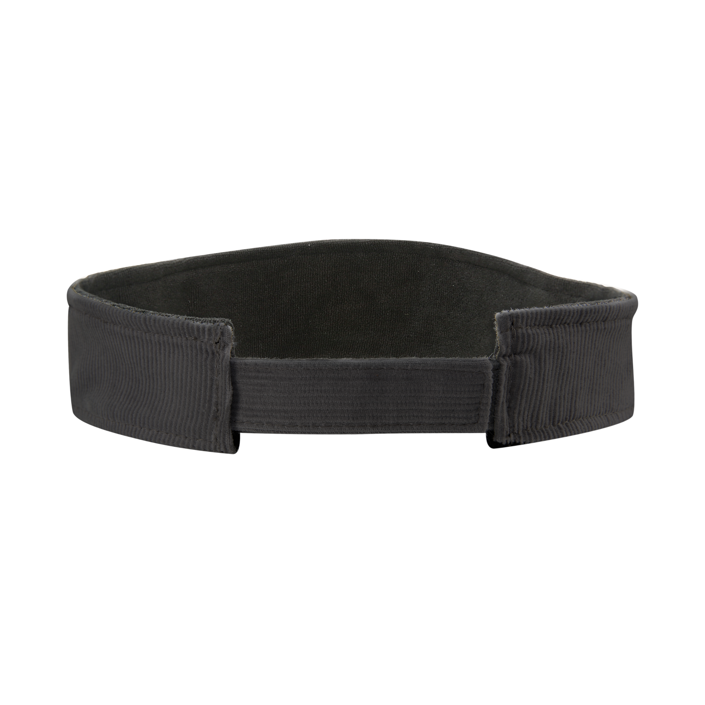 DECKY 4004 Corduroy Visor, One Size, Hook & Loop Closure