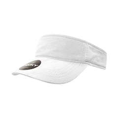 DECKY 4004 Corduroy Visor, One Size, Hook & Loop Closure