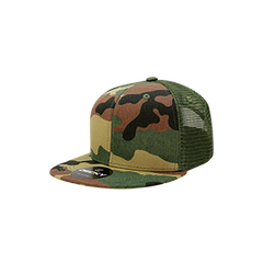 Decky 5010 Youth 6 Panel High Profile Structured Cotton Trucker Hat