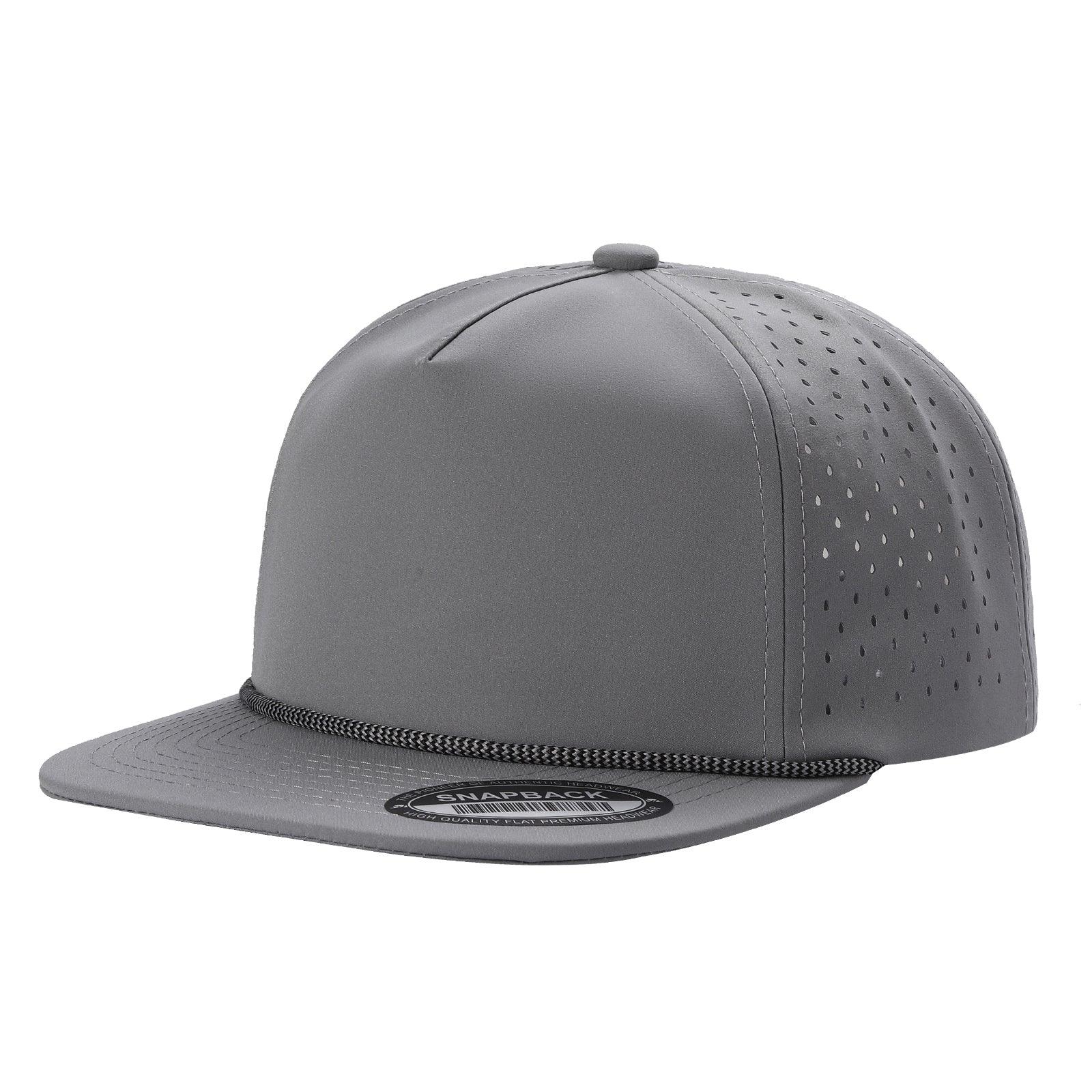 Waycap 5-Panel Waterproof Hat with Rope