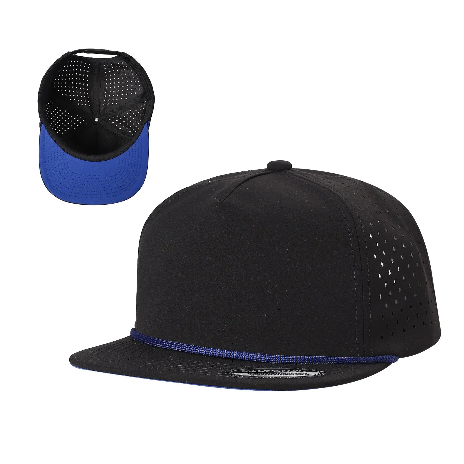 Waycap 5-Panel Waterproof Hat with Rope