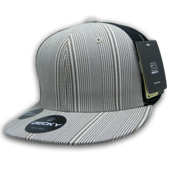 DECKY 6016 6-Panel High Profile Structured Plaid Trucker Hat