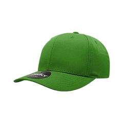 Decky 6022 6-Panel Mid Profile Structured Cotton Blend Cap, Black
