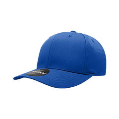 Decky 6022 6-Panel Mid Profile Structured Cotton Blend Cap, Black
