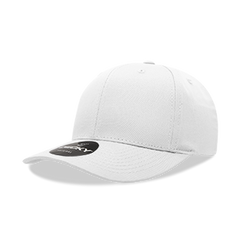 Decky 6022 6-Panel Mid Profile Structured Cotton Blend Cap, Black