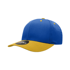 Decky 6022 6-Panel Mid Profile Structured Cotton Blend Cap, Black