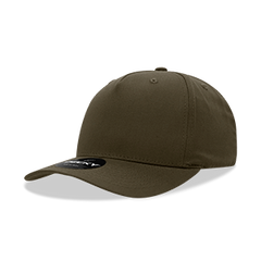 Decky 6024 5-Panel Mid Profile Structured Cotton Blend Cap