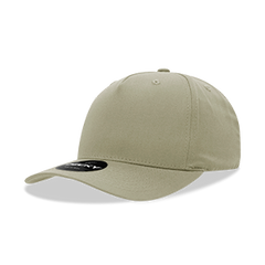 Decky 6024 5-Panel Mid Profile Structured Cotton Blend Cap