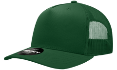 Decky 6030 5-Panel Mid Profile Structured Cotton Blend Trucker Hat