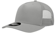 Decky 6030 5-Panel Mid Profile Structured Cotton Blend Trucker Hat
