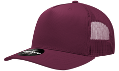 Decky 6030 5-Panel Mid Profile Structured Cotton Blend Trucker Hat
