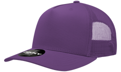 Decky 6030 5-Panel Mid Profile Structured Cotton Blend Trucker Hat