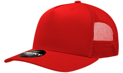 Decky 6030 5-Panel Mid Profile Structured Cotton Blend Trucker Hat