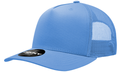 Decky 6030 5-Panel Mid Profile Structured Cotton Blend Trucker Hat