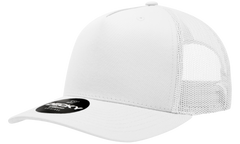 Decky 6030 5-Panel Mid Profile Structured Cotton Blend Trucker Hat