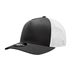 Decky 6030 5-Panel Mid Profile Structured Cotton Blend Trucker Hat