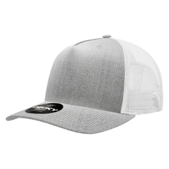 Decky 6030 5-Panel Mid Profile Structured Cotton Blend Trucker Hat
