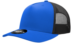 Decky 6030 5-Panel Mid Profile Structured Cotton Blend Trucker Hat