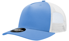 Decky 6030 5-Panel Mid Profile Structured Cotton Blend Trucker Hat