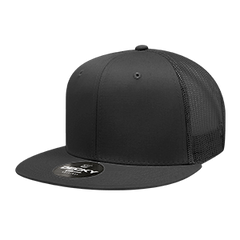 Decky 6033 6-Panel High Profile Structured Cotton Blend Trucker Hat