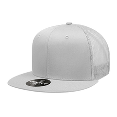 Decky 6033 6-Panel High Profile Structured Cotton Blend Trucker Hat