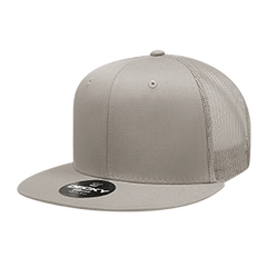 Decky 6033 6-Panel High Profile Structured Cotton Blend Trucker Hat