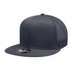 Decky 6033 6-Panel High Profile Structured Cotton Blend Trucker Hat