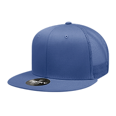 Decky 6033 6-Panel High Profile Structured Cotton Blend Trucker Hat