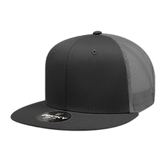 Decky 6033 6-Panel High Profile Structured Cotton Blend Trucker Hat