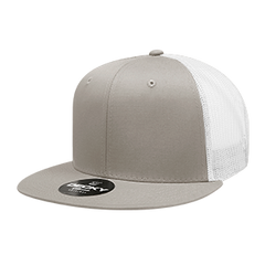 Decky 6033 6-Panel High Profile Structured Cotton Blend Trucker Hat