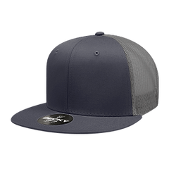 Decky 6033 6-Panel High Profile Structured Cotton Blend Trucker Hat