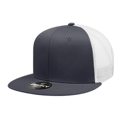 Decky 6033 6-Panel High Profile Structured Cotton Blend Trucker Hat