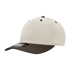 Decky 6038 Classic 5-Panel Mid Profile Structured Polyester Cap, Plastic Snapback