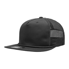 DECKY CLASSIC 6041 5-Panel High Profile Cotton Blend Trucker Cap
