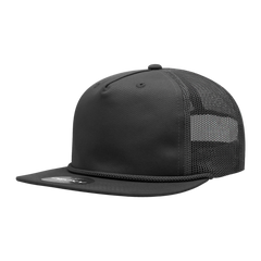 DECKY CLASSIC 6041 5-Panel High Profile Cotton Blend Trucker Cap