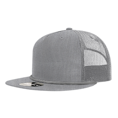 DECKY CLASSIC 6041 5-Panel High Profile Cotton Blend Trucker Cap