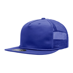 DECKY CLASSIC 6041 5-Panel High Profile Cotton Blend Trucker Cap
