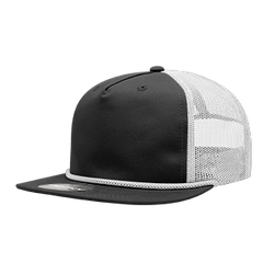 DECKY CLASSIC 6041 5-Panel High Profile Cotton Blend Trucker Cap