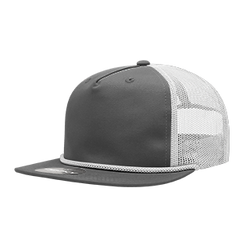 DECKY CLASSIC 6041 5-Panel High Profile Cotton Blend Trucker Cap