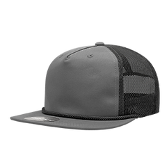 DECKY CLASSIC 6041 5-Panel High Profile Cotton Blend Trucker Cap