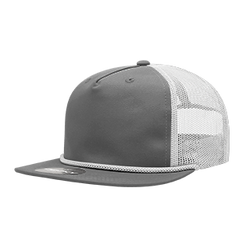 DECKY CLASSIC 6041 5-Panel High Profile Cotton Blend Trucker Cap