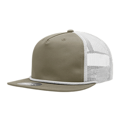 DECKY CLASSIC 6041 5-Panel High Profile Cotton Blend Trucker Cap