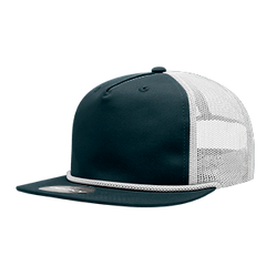 DECKY CLASSIC 6041 5-Panel High Profile Cotton Blend Trucker Cap