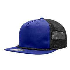 DECKY CLASSIC 6041 5-Panel High Profile Cotton Blend Trucker Cap