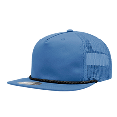 DECKY CLASSIC 6041 5-Panel High Profile Cotton Blend Trucker Cap