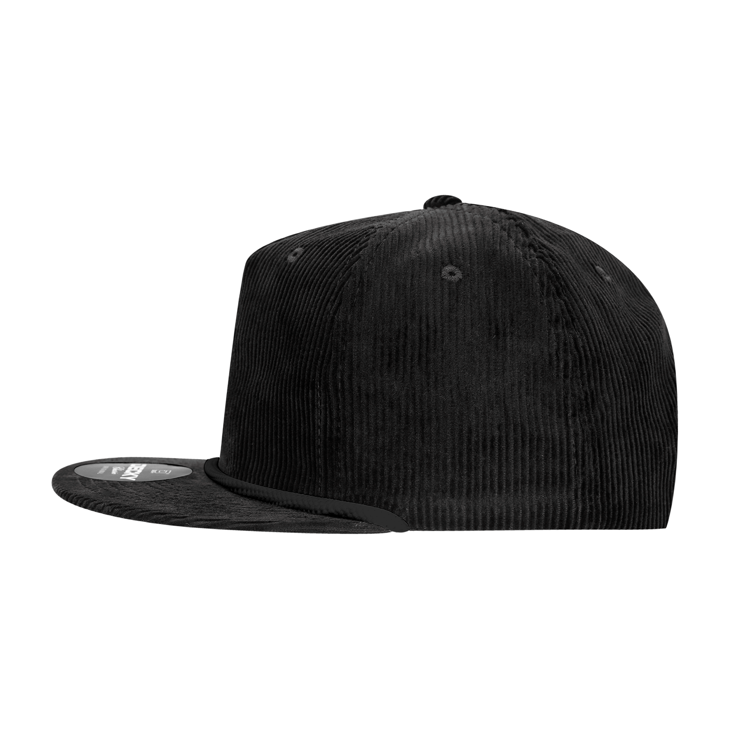 DECKY 6043 5-Panel High Profile Corduroy Rope Hat
